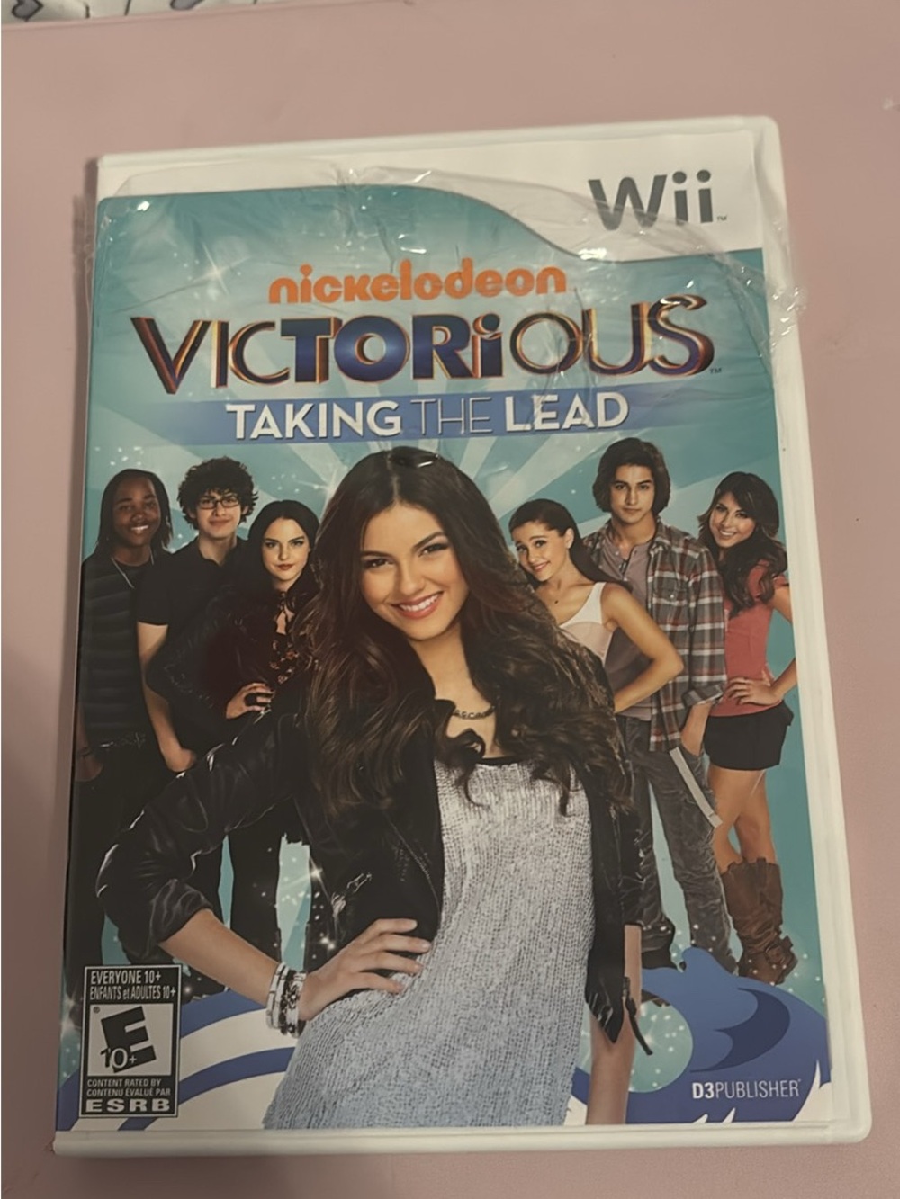 Nickelodeon Victorious: Taking the Lead Wii Game - Teal & White